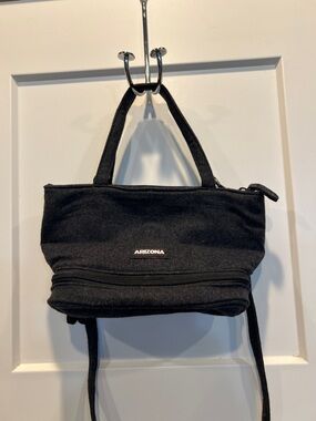 Arizona Jean Company Grey Wool Crossbody Purse